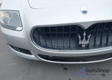 2011 Maserati Quattroporte S из США, поврежденный, VIN ZAM39JKA8B0054367